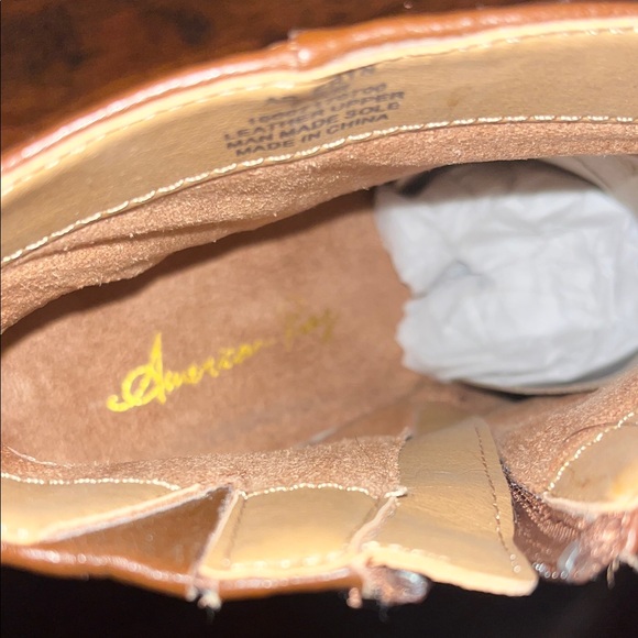 American Rag Brown Ankle Boots - Picture 2 of 6